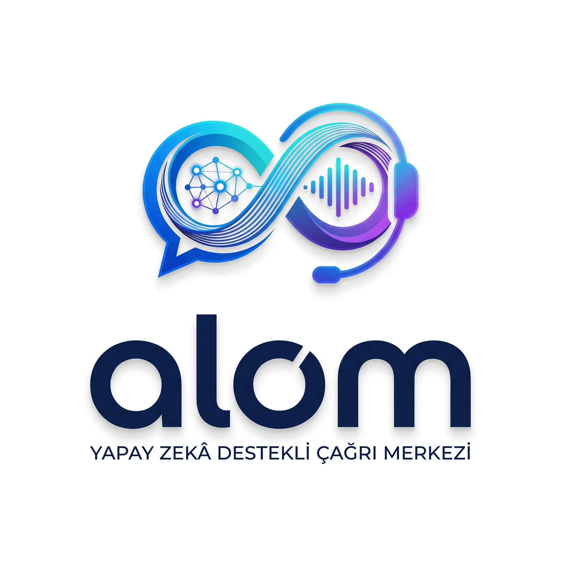 Alom Yapay Zeka Destekli Çağrı Merkezi arayüz görseli